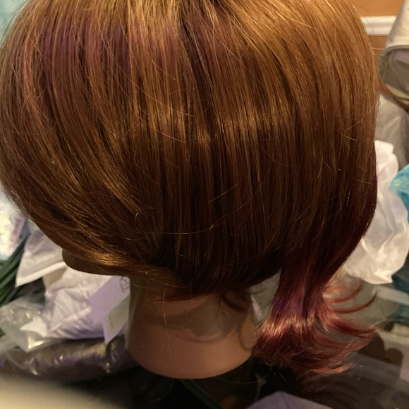 Bob Wig style Synthetic color Ash Brown 10” - Picture 4 of 9